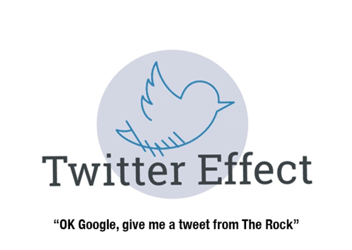 Twitter Effect voice assistant prototype